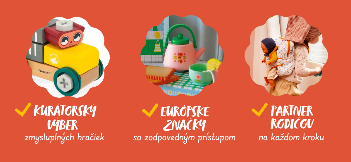 3-ročná záruka na vybrané hračky len v Agátinom svete