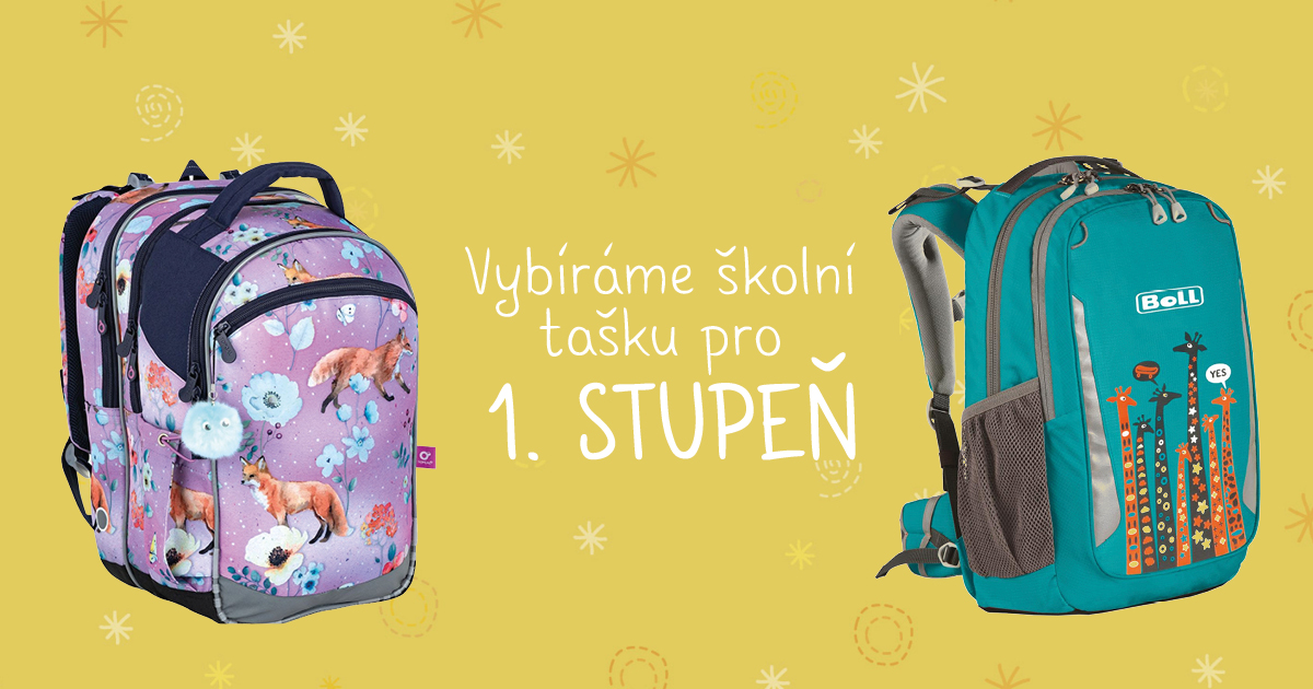 Školské batohy a aktovky pre 1. stupeň ZŠ