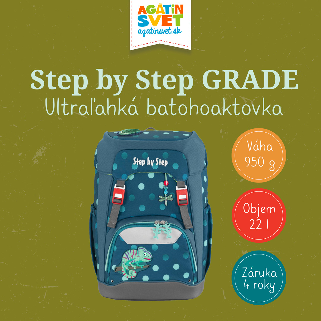Školská batohoaktovka Step by Step GRADE