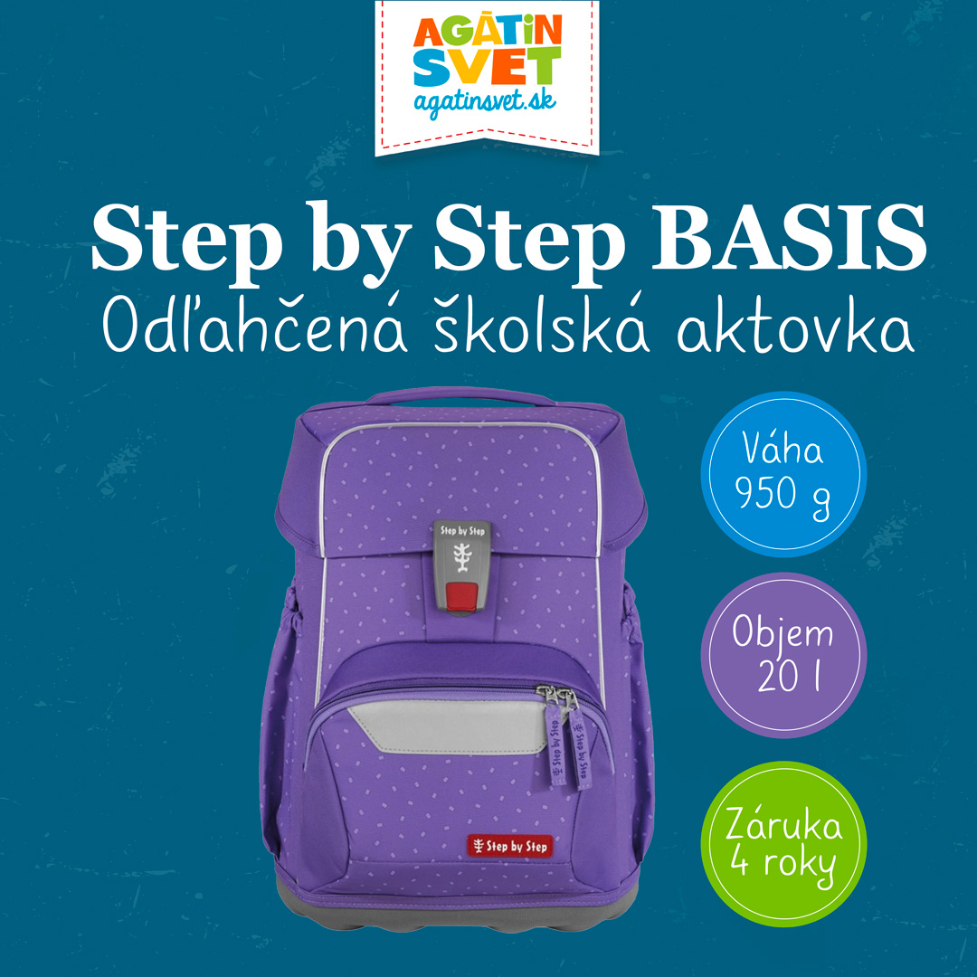 Školská batohoaktovka Step by Step BASIS