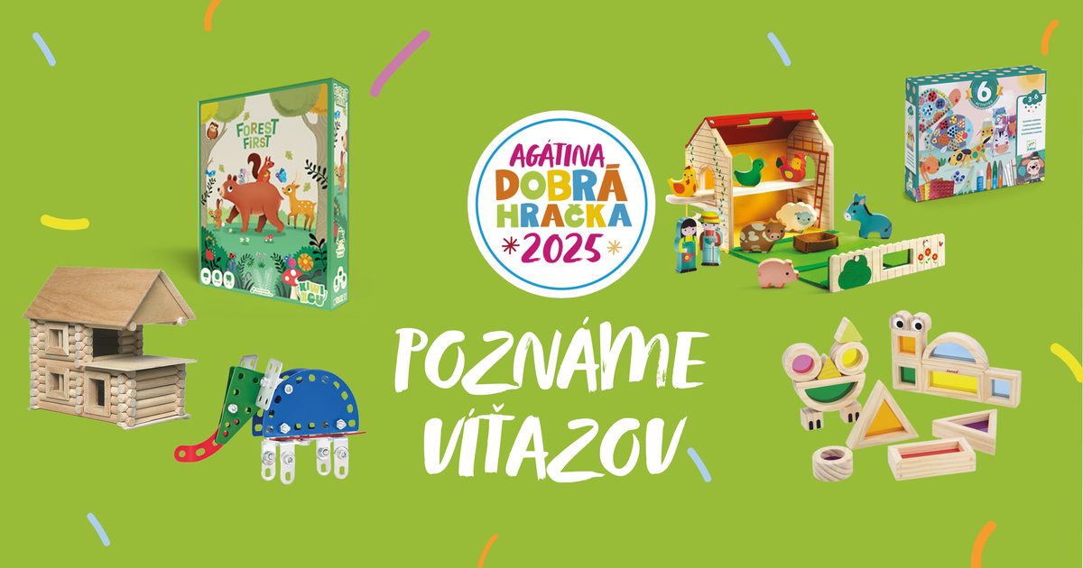 Dobrá hračka 2025: Poznáme víťazov
