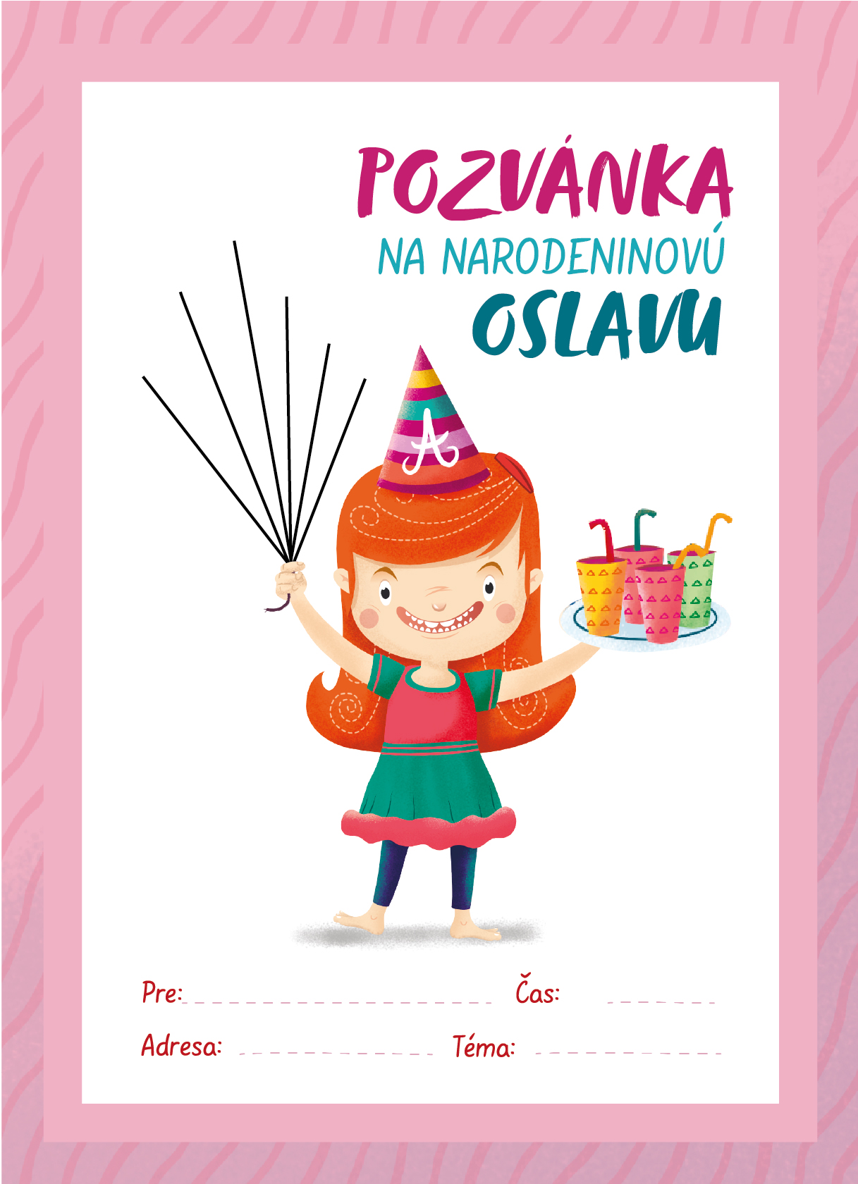 Stiahnite si ZADARMO narodeninovú pozvánku