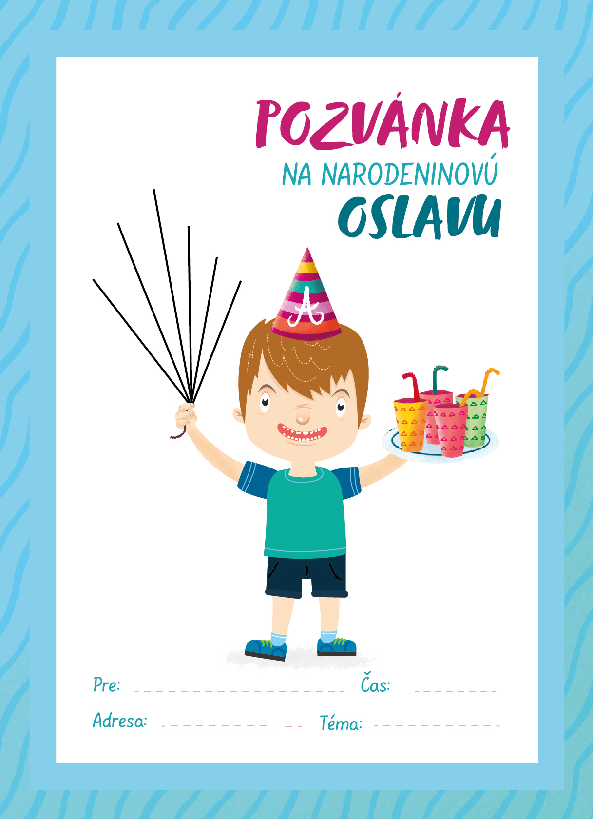 Stiahnite si ZADARMO narodeninovú pozvánku