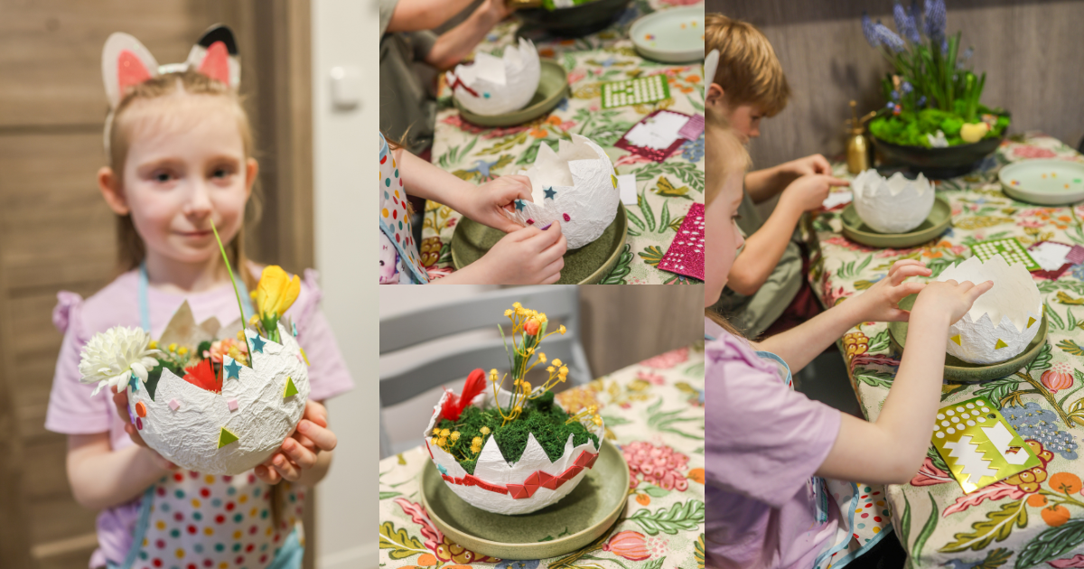 Veľkonočné EKO tvorenie s deťmi: 3 tipy, ako využiť zvyšky z kreatívnych súprav