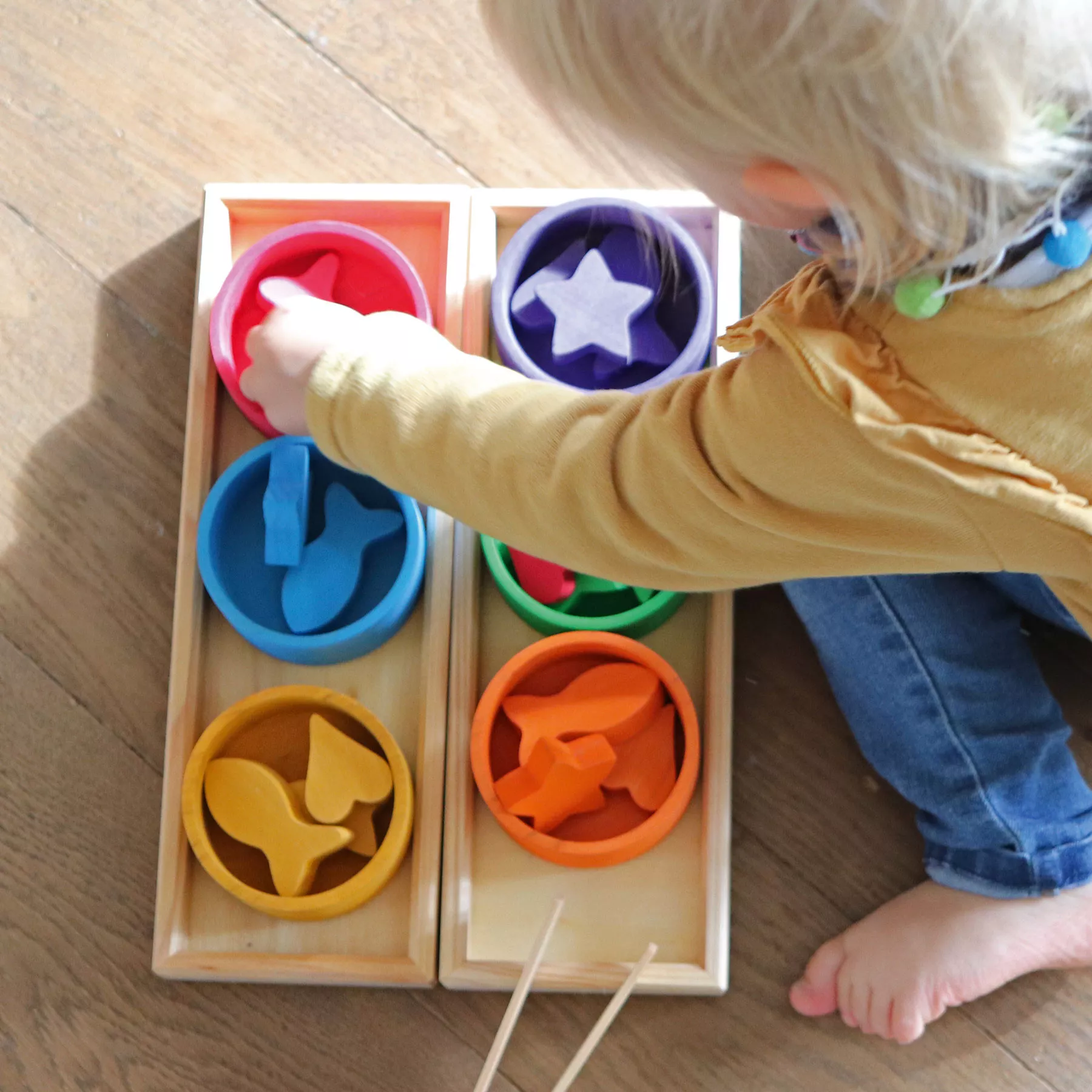 Montessori hry a pomôcky pre najmenších