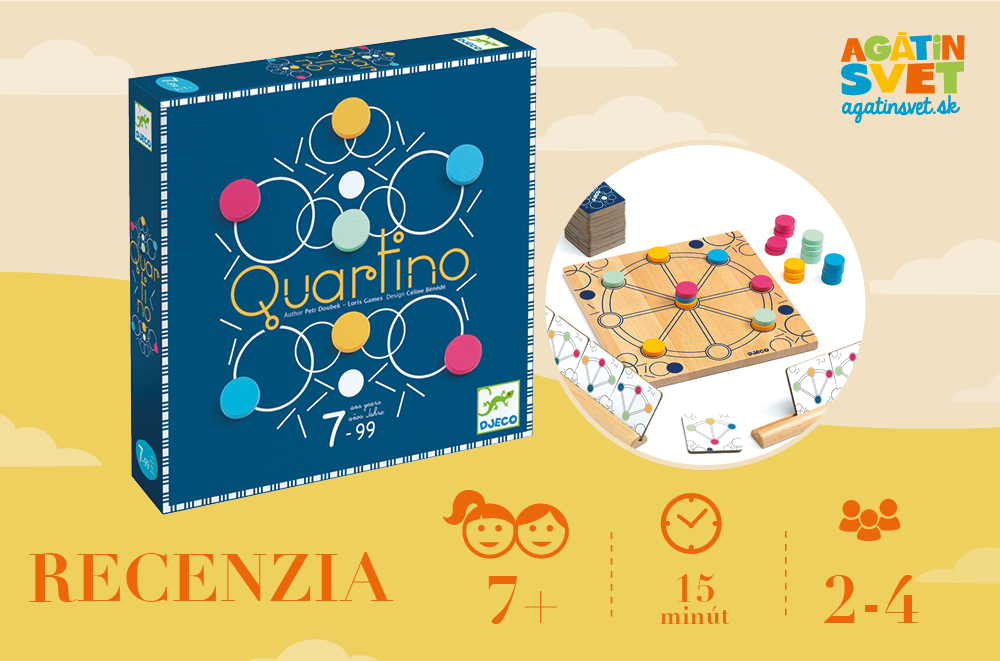 Recenzia hry Djeco: Quartino